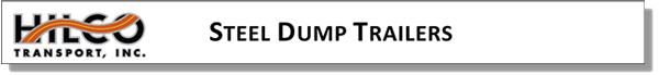 DUMP - STEEL DUMP TRAILER